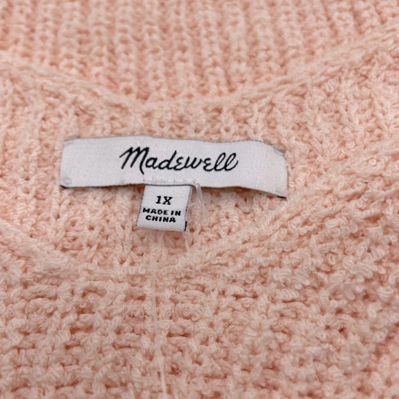 Madewell Peachy Pink Sweater Knit Tank Top - Picture 7 of 7